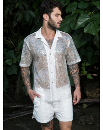 Camisa em Paetê Crystal