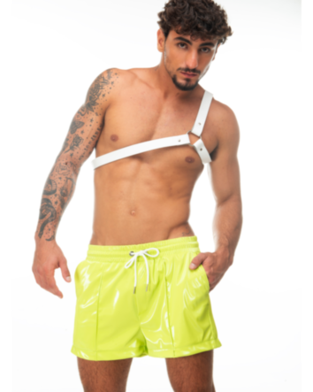 Short em Vinyl Acqua