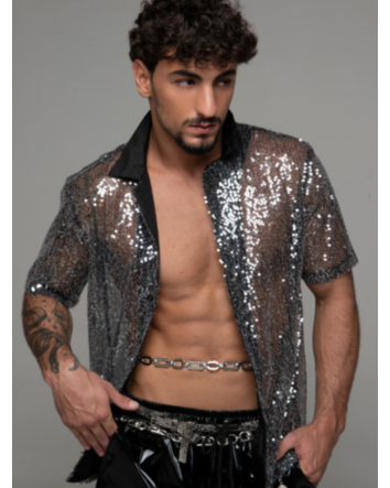 Camisa em Paetê Crystal