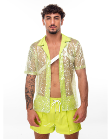 Camisa em Paetê Crystal